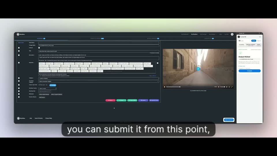 Video: Curator Pal demo: drafting titles, descriptions and keywords for stock footage